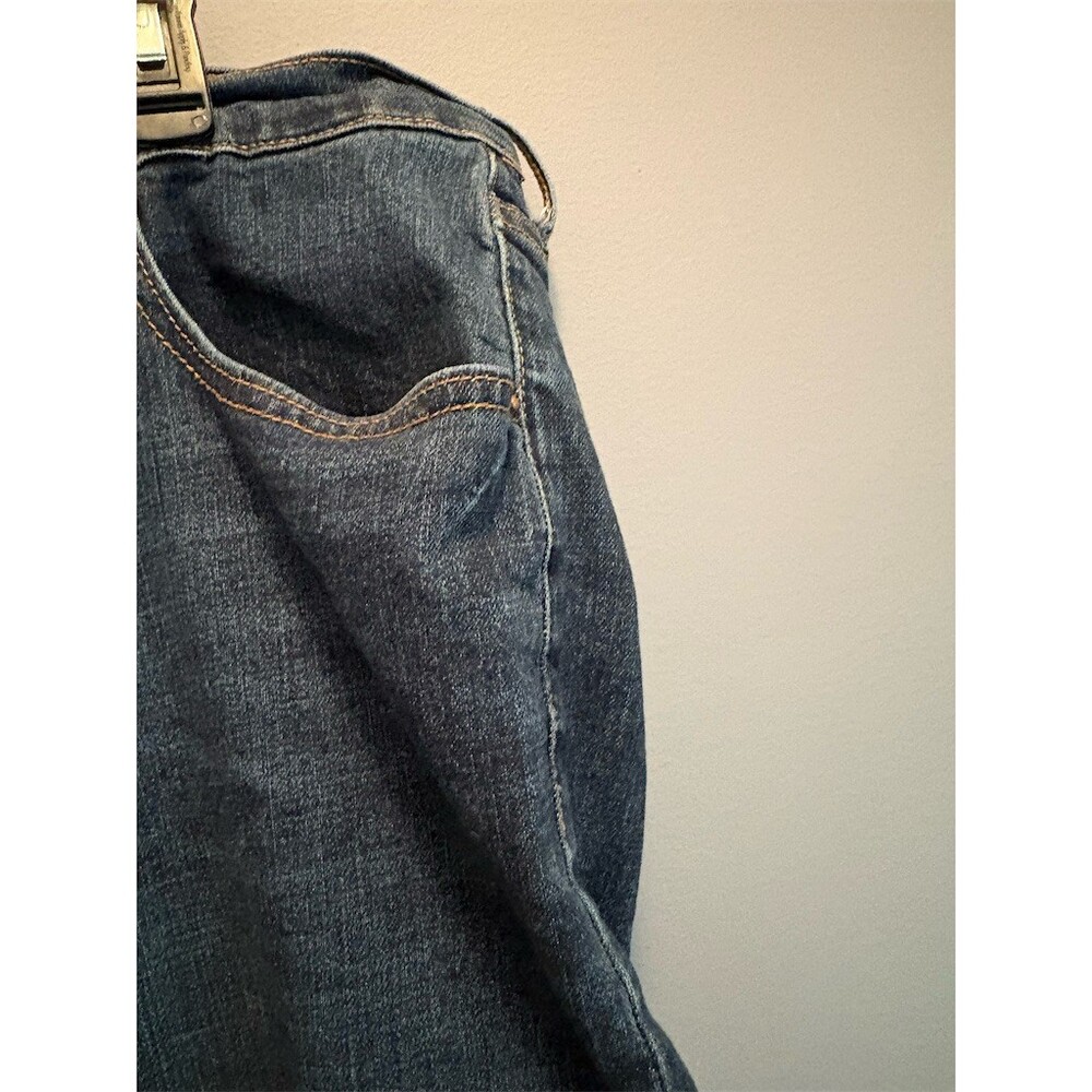 Old Navy Jeans Womens Size 20 Medium Wash Blue Straight Leg Mid Rise 42x29 - Picture 4 of 8